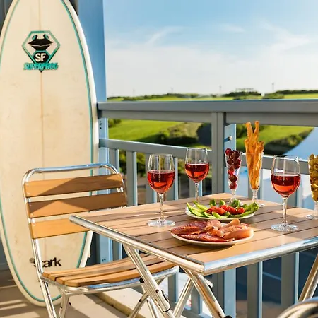 公寓式酒店 Lagrange Les Balcons De L'ocean 比斯卡罗斯